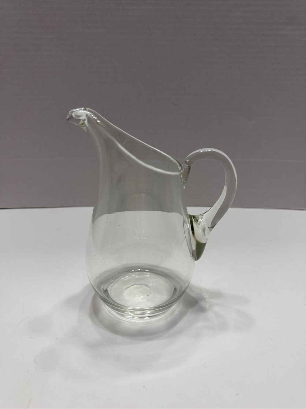 Clear Glass Pitcher with Handle - Home Dining